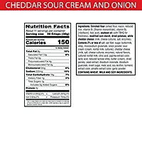 Cheez-It Snapd Cheese Cracker Chips Thin Crisps Cheddar Sour Cream Onion - 12 Oz - Image 4