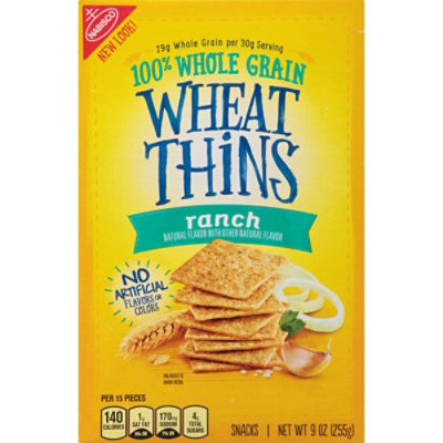 Wheat Thins Snacks Ranch - 9 Oz - Image 2