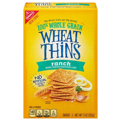 Wheat Thins Snacks Ranch - 9 Oz - Image 1