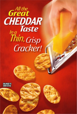 Better Cheddars Baked Snack Cheese Crackers - 6.5 Oz - Jewel-Osco