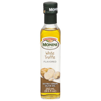 Monini Olive Oil Extra Virgin Flavored White Truffle - 8.5 Fl. Oz. - Image 2