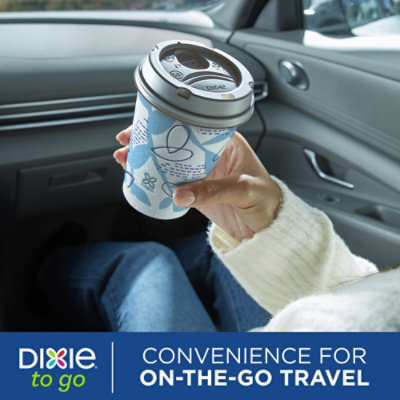 Dixie To Go Paper Cups And Lids 12 Oz - 26 Count - Image 4