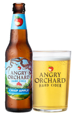 Angry Orchard Hard Cider Crisp Apple Bottles - 6-12 Fl. Oz.