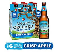 Angry Orchard Hard Cider Crisp Apple Bottles - 6-12 Fl. Oz.