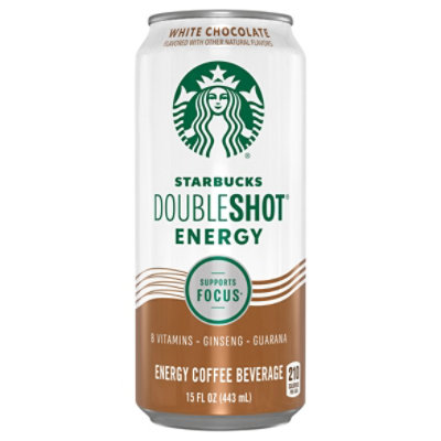 Starbucks Doubleshot Energy Coffee Beverage White Chocolate - 15 Fl. Oz. - Image 3