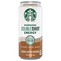 Starbucks Doubleshot Energy Coffee Beverage White Chocolate - 15 Fl. Oz. - Image 2