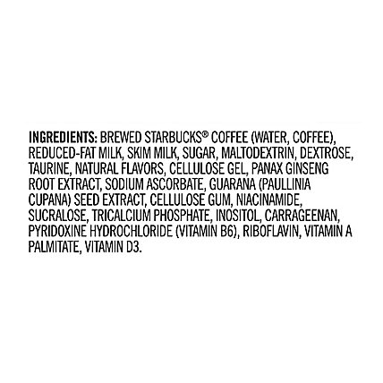 Starbucks Doubleshot Energy Coffee Beverage White Chocolate - 15 Fl. Oz. - Image 5