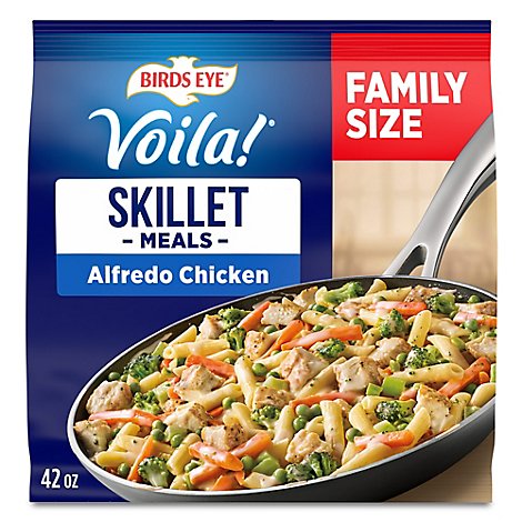 Birds Eye Voila! Frozen Meal Alfredo Chicken Family Size - 42 Oz