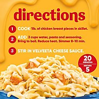 Velveeta Cheesy Skillets Dinner Kit Chicken Alfredo Box - 12.5 Oz - Image 4
