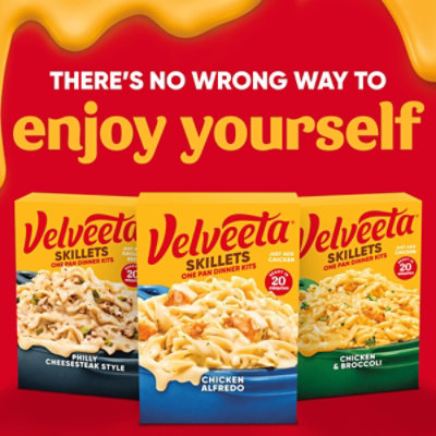 Velveeta Skillets Chicken Alfredo One Pan Dinner Kit Box - 12.5 Oz - Image 7