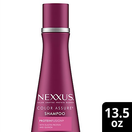 Nexxus Hair Color Assure with ProteinFusion Sulfate-Free Shampoo - 13.5 Oz - Image 1