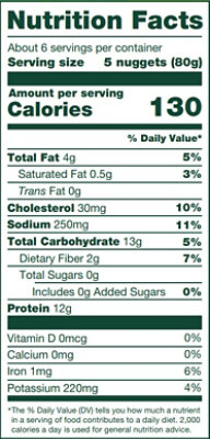 Kidfresh White Meat Chicken Nuggets - 16.35 oz - Image 3