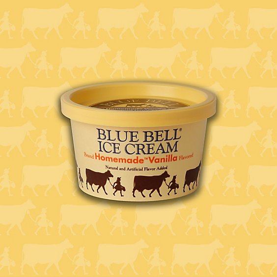 Blue Bell Homemade Vanilla Cup - 12-3 Fl. Oz.