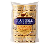 Blue Bell Homemade Vanilla Cup - 12-3 Fl. Oz.