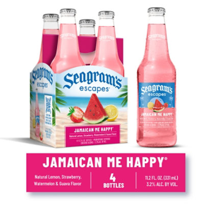 Seagram's Escapes Jamaican Me Happy Bottles - 4-11.2 Oz - Image 1