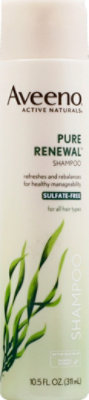 Aveeno Active Naturals Pure Renewal Shampoo for All Hair Types - 10.5 Fl. Oz. - Image 2