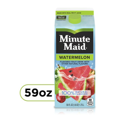 Minute Maid Juice Watermelon Carton 59 Fl Oz Carrs