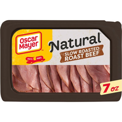 Oscar Mayer Natural Roast Beef Slow Roasted - 7 Oz