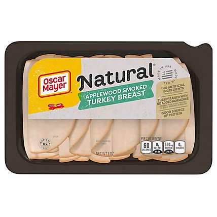 Oscar Mayer Natural Turkey Breast Applewood Smoked - 8 Oz - Image 3