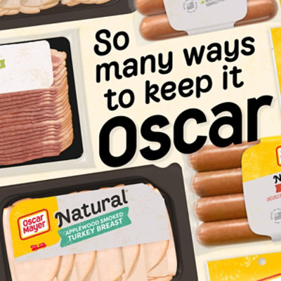 Oscar Mayer Natural Applewood Smoked Sliced Turkey Breast Deli Lunch Meat - 8 Oz - Image 7