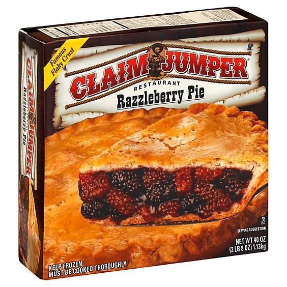 Claim Jumper Pie Razzleberry - 40 Oz