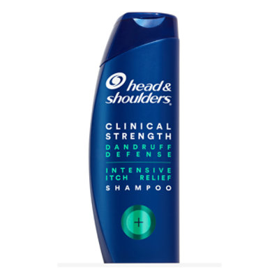 Head & Shoulders Shampoo Clinical Strength Dandruff Defense Intensive Itch Relief - 13.5 Fl. Oz.