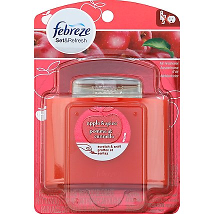Febreze Set & Refresh Air Freshener Apple Spice & Delight - 0.18 Fl. Oz. - Image 2
