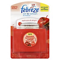 Febreze Set & Refresh Air Freshener Apple Spice & Delight - 0.18 Fl. Oz. - Image 1