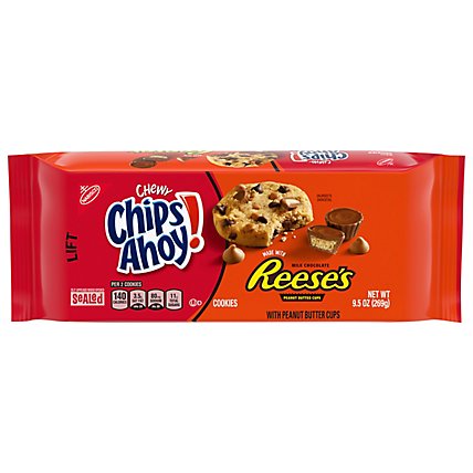 Chips Ahoy! Cookies Chewy Chocolate Chip With Reeses - 9.5 Oz - Image 3