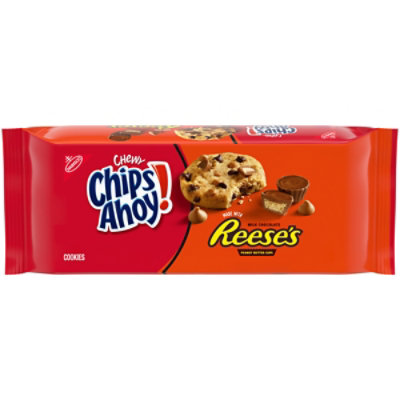 Chips Ahoy! Cookies Chewy Chocolate Chip With Reeses - 9.5 Oz - Image 2