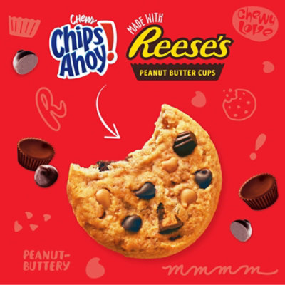 Chips Ahoy! Cookies Chewy Chocolate Chip With Reeses - 9.5 Oz - Image 3