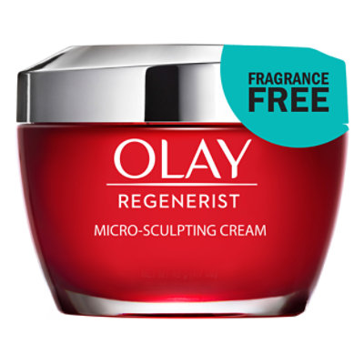 Olay Regenerist Face Moisturizer Micro Sculpting Cream Fragrance Free - 1.7 Oz