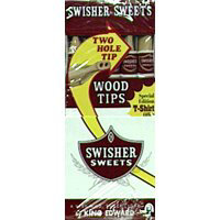 Swisher Sweets Cigarillos Wood Tip - Case