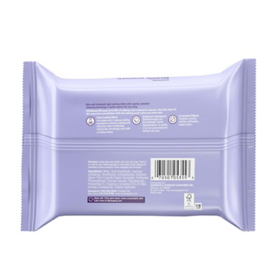 Neutrogena Night Calming Makeup Remover Cleansing Towelettes - 25 Count - Image 5