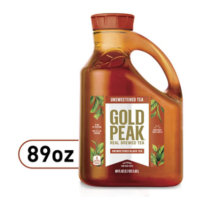 Gold Peak Tea Black Iced Unsweetened - 89 Fl. Oz.