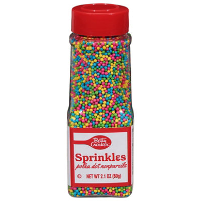 Betty Crocker Decorating Decors Polka Dot Nonpareils - 2.1 Oz - Image 3