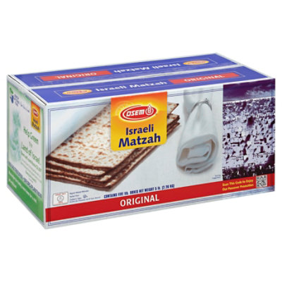 Osem Israeli Matzah Original Bo - 5-1 Lb - Image 1