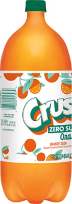 Crush Diet Orange Soda Bottle - 2 Liter - Image 5