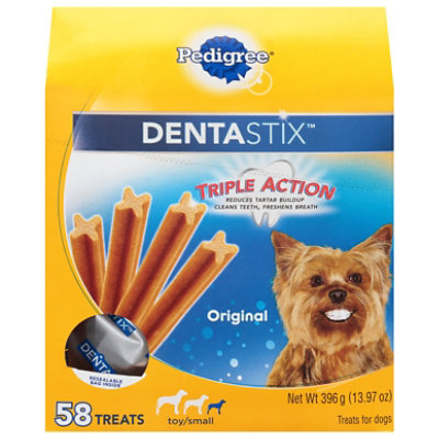 PEDIGREE DentaStix Dog Treats Original Small Box 58 Count - 13.97 Oz - Image 3