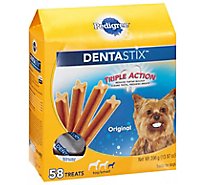 PEDIGREE DentaStix Dog Treats Original Small Box 58 Count - 13.97 Oz