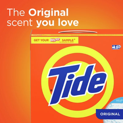 Tide Powder Laundry Detergent Original Scent with Acti-Lift Crystals 102 Loads - 143 Oz - Image 3