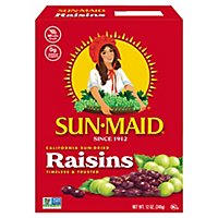Sun-Maid Raisins Natural California - 12 Oz - Image 3