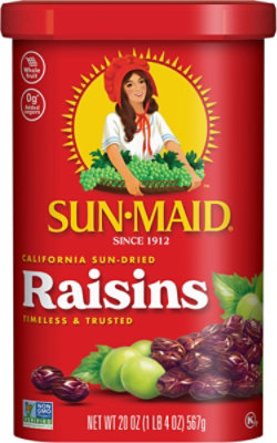 Sun-Maid Natural California Raisins - 20 Oz