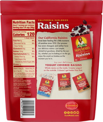 Sun-Maid Raisins Natural California - 10 Oz - Image 5