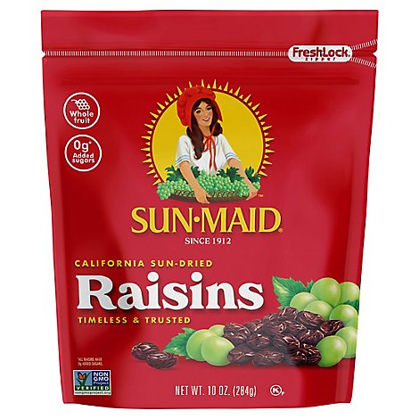 Sun-Maid Raisins Natural California - 10 Oz