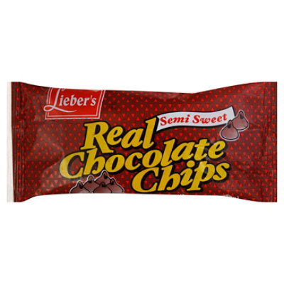 Liebers Semisweet Chocolate Chips Passover - 9 Oz - Image 1