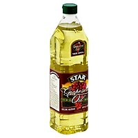 Star Grapeseed Oil Bottle - 34 Fl. Oz. - Image 1