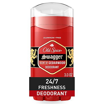Old Spice Red Collection Swagger Scent Deodorant for Men - 3 Oz - Image 2