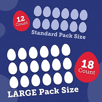 Egglands Best Large White Eggs  - 18 Count - Image 3