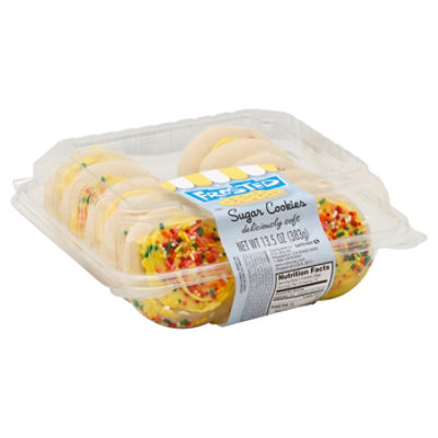 Cookie Sugar Frosted Yellow - Each